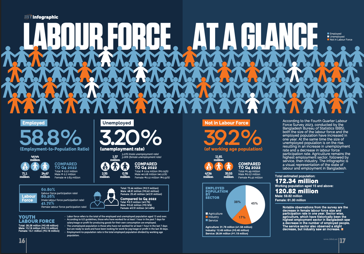 Labour Force Graphic